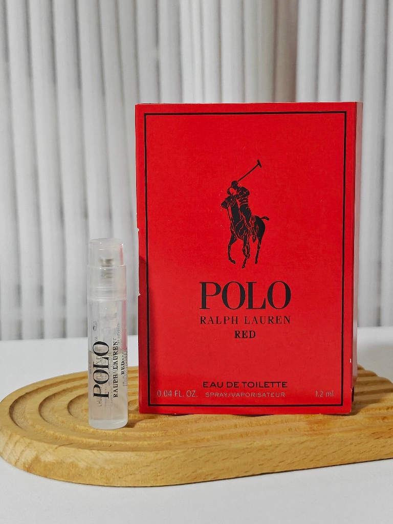 New Ralph Lauren Polo Red Edt Sample Spray 12 Ml 004 Oz